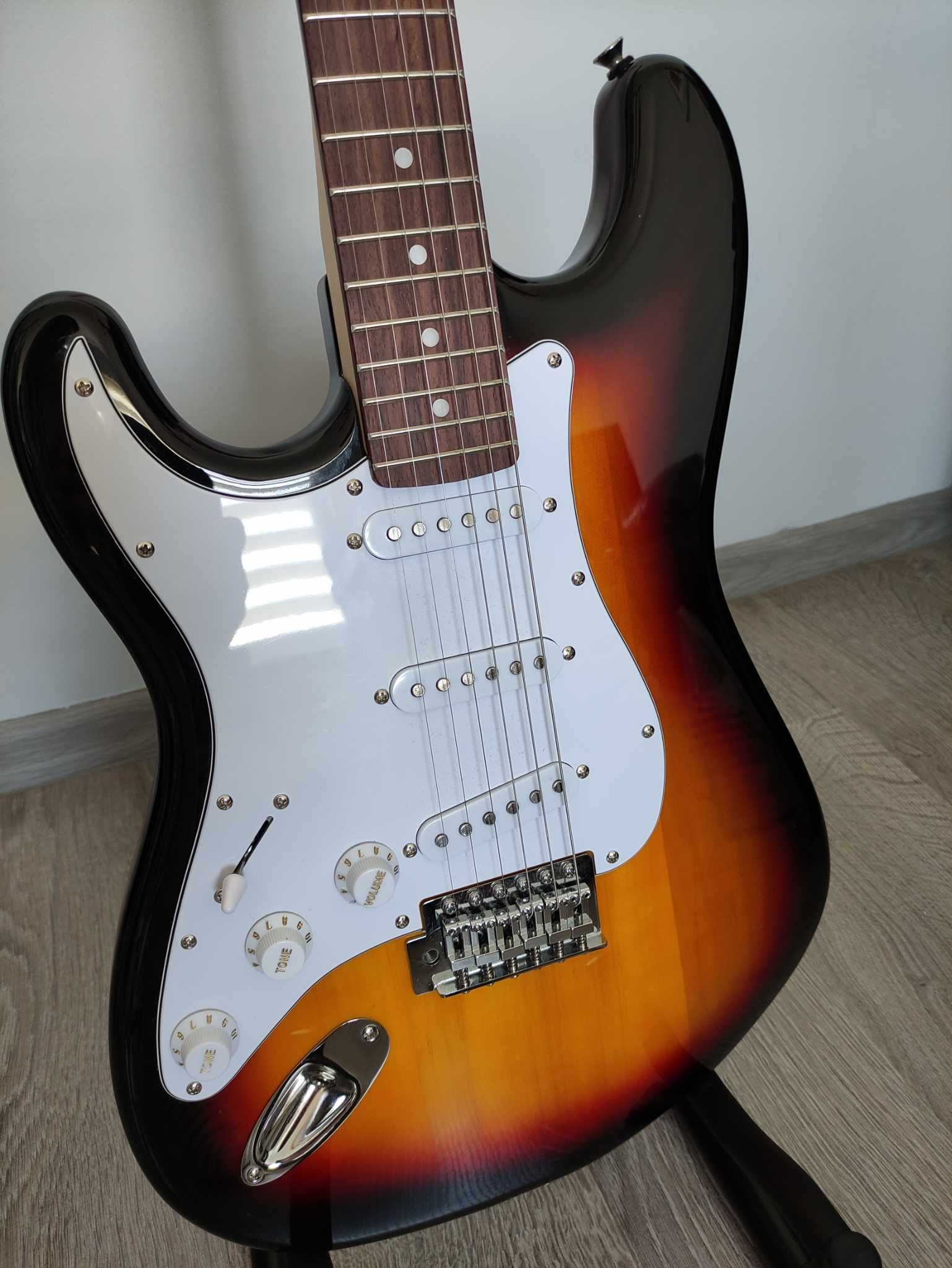 Gitara leworęczna Aria Pro II STG