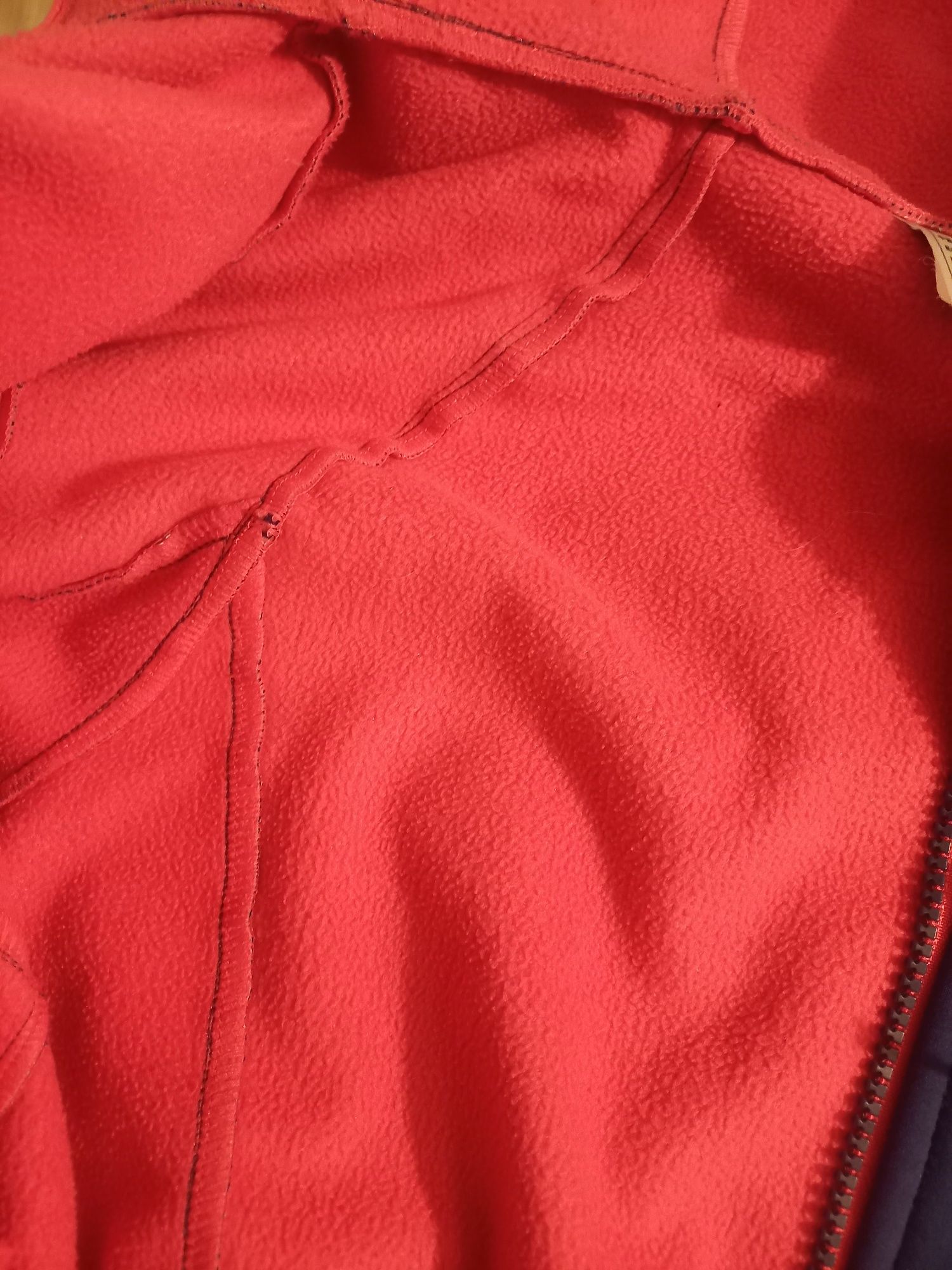 Bluza softshell 133 / 142 cm kurtka kurteczka dla dziewczynki