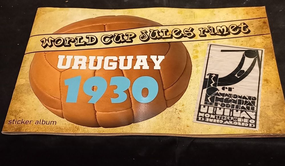 Reedição Caderneta de Cromos do Mundial de Futebol, Uruguay 1930.