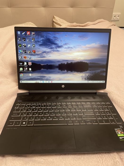 Ігровий нотбук hp pavilion gaming ryzen