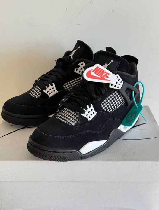 Buty Trampk Jordan 4 Retro White Thunder R.41