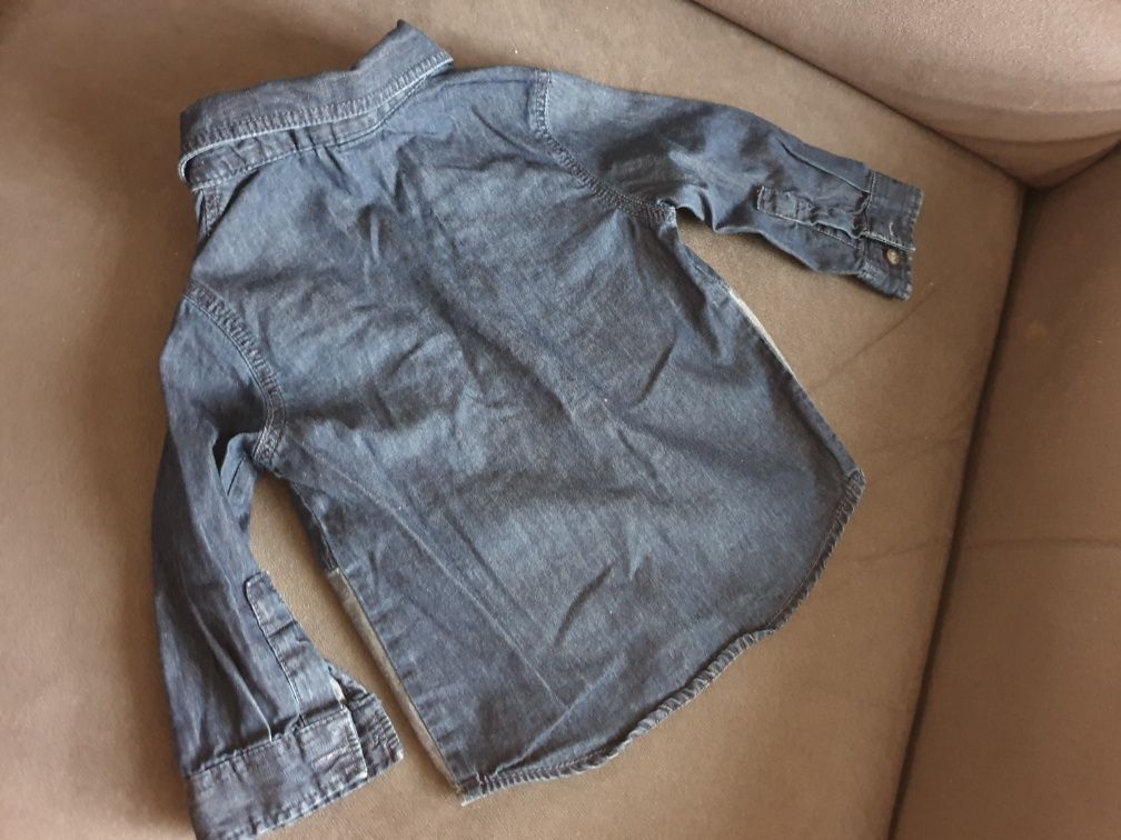 Super koszula C&A Jeans dla niemowlaka chłopca około 12 m-cy rozm. 74