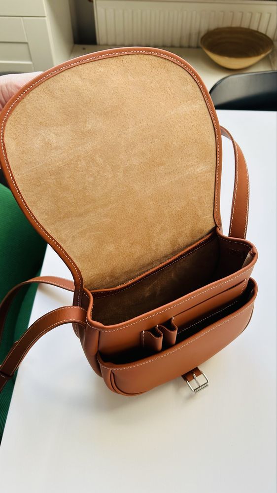 Torebka 100% skóra crosna natural bags