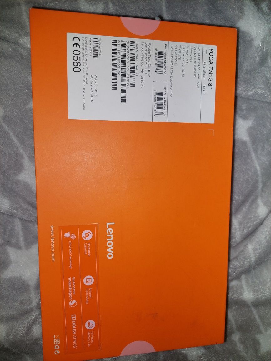 Tablet Lenovo Yoga Tab3