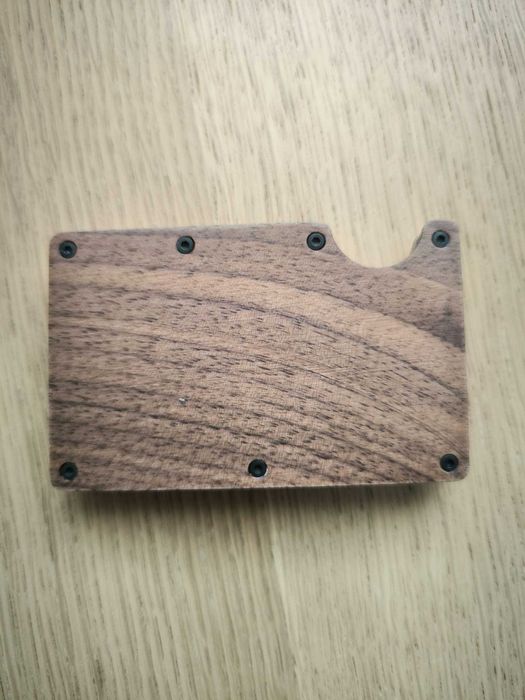 Carteira Madeira - Homem - Guardar cartões