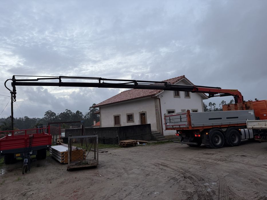 Volvo Fmx com grua e bascula