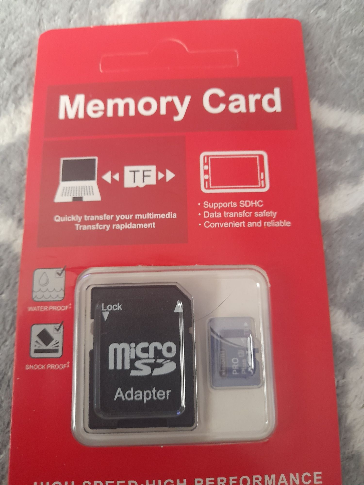 Karta pamieci micro SD 1TB xiaomi + adapter