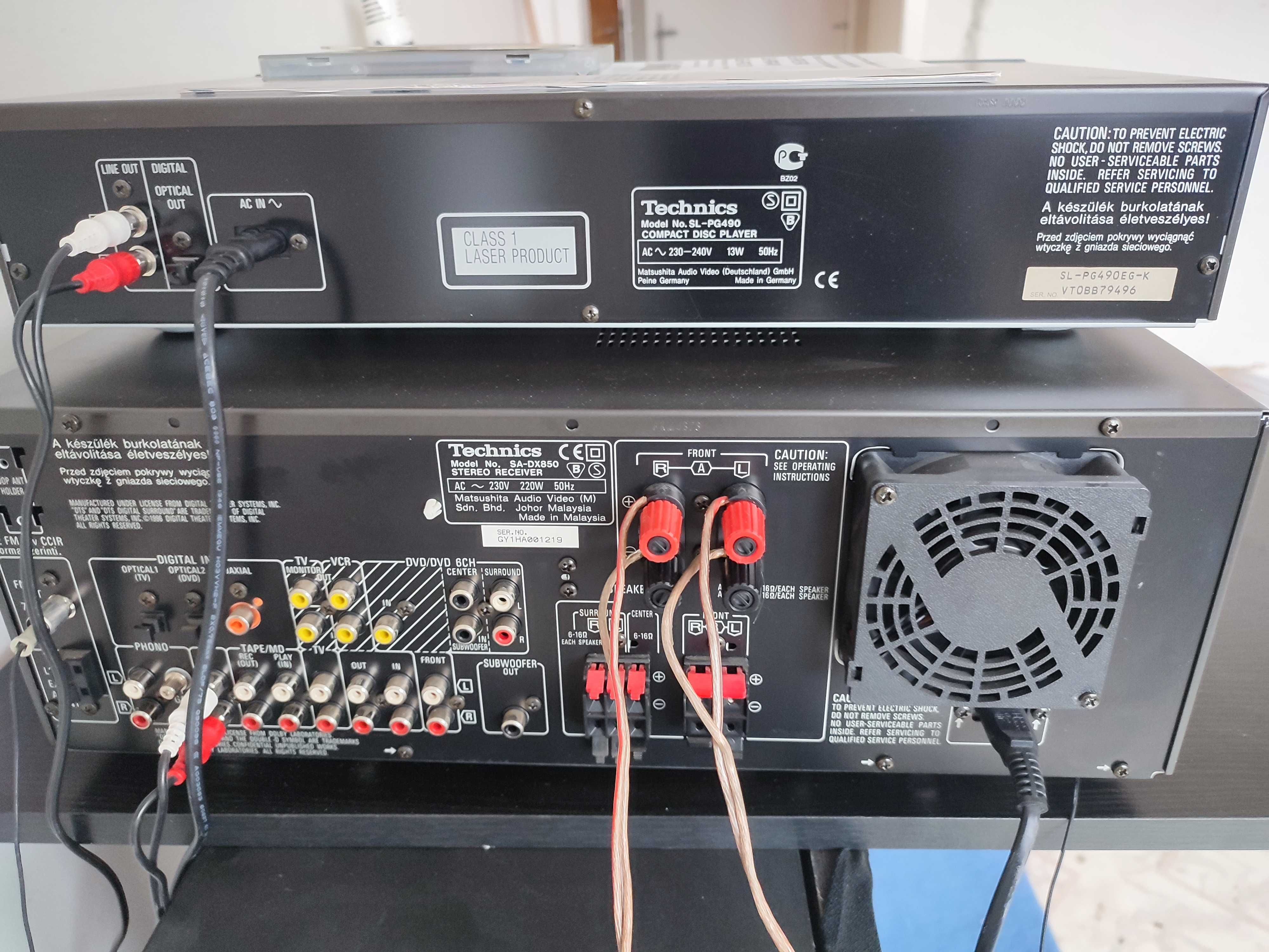 Technics DX850+PG490 stan BDB ! - okazja