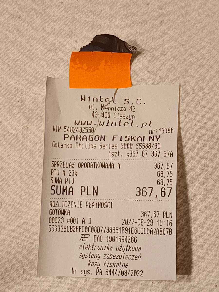Golarka Philips 5000 + Szczoteczka Soniczna Oral-B za 80 zł!