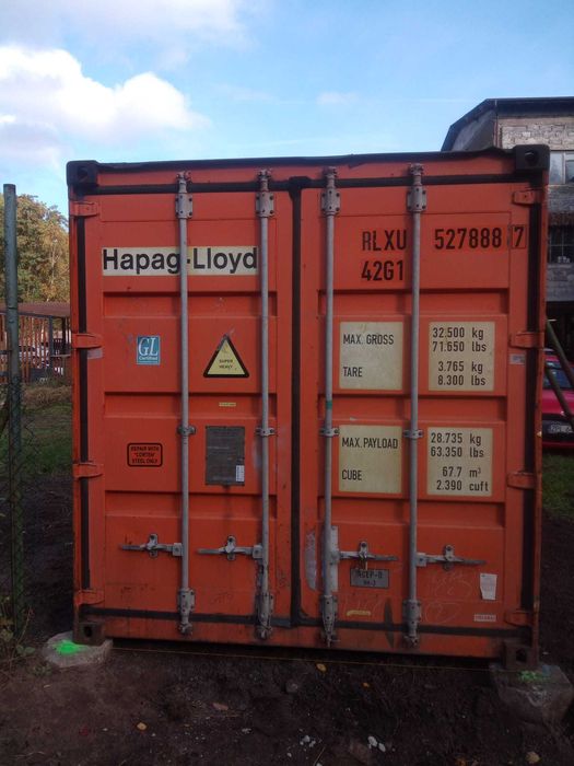 Kontener Magazyn Garaż 28m2 Prąd Alarm Ochrona | Dostępny 24/7