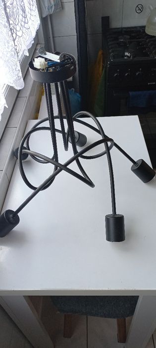 Lampa wisząca Alfa tango mosiądz