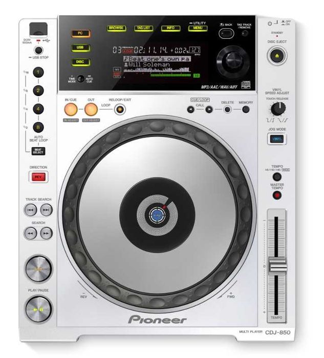 Cyfrowy Deck Pioneer DJ CDJ-850