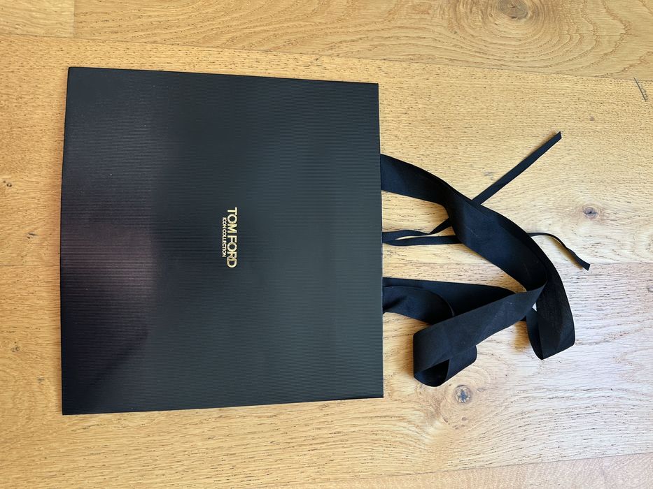 Torba torebka papierowa oryginał Tom Ford czarna