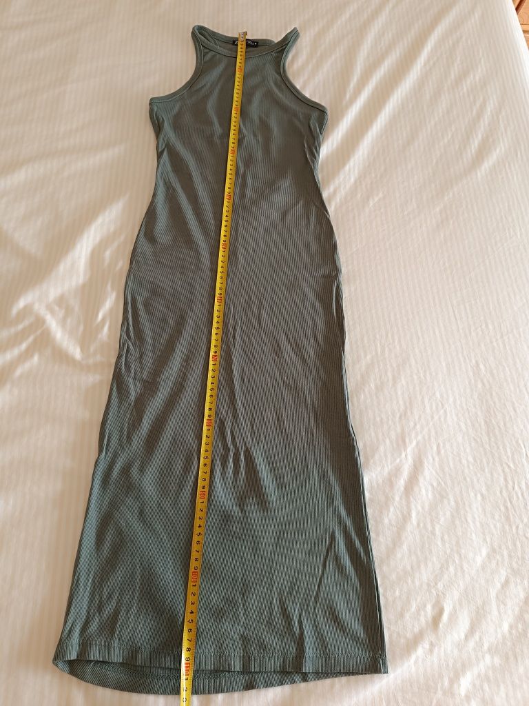 Vestido malha, Zara, tamanho M