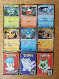 Pokemon tcg 6 kart holo z McDonald's 2023