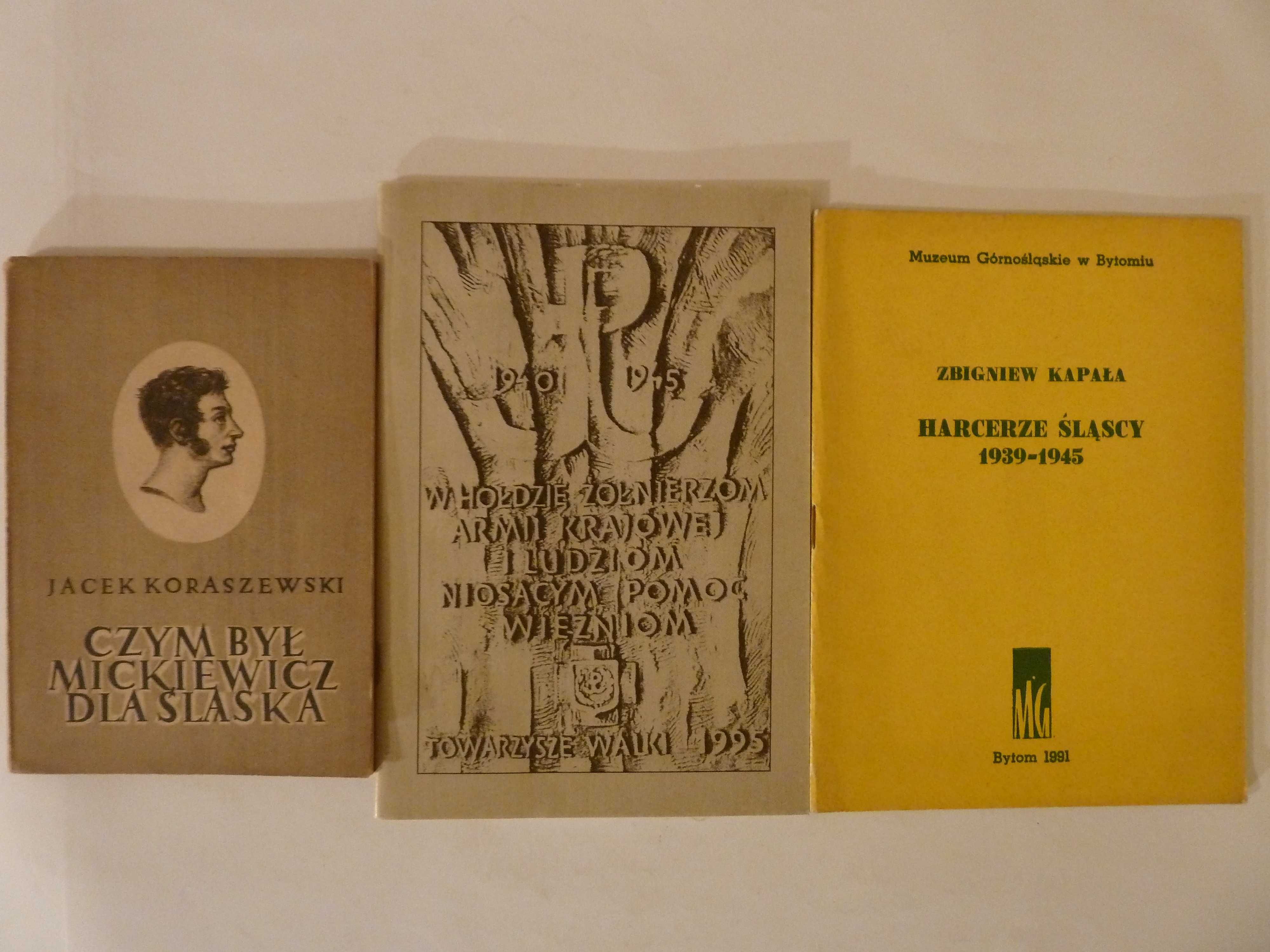 Harcerze Śląscy 1939 do 1945 , Czym był  Mickiewicz dla Śląska + AK