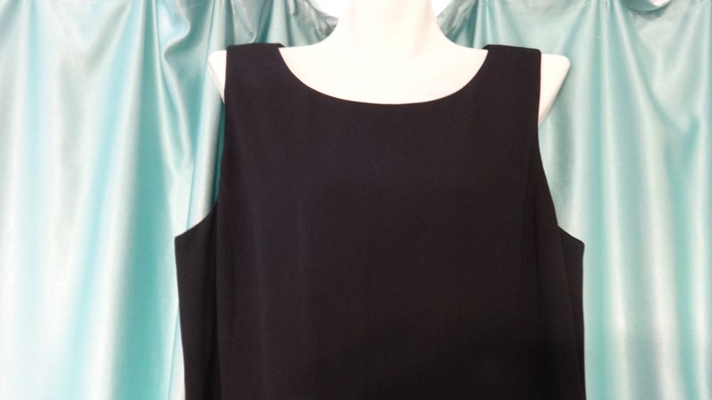 Красивое классическое чёрное платье для беременных 48 50 L XL