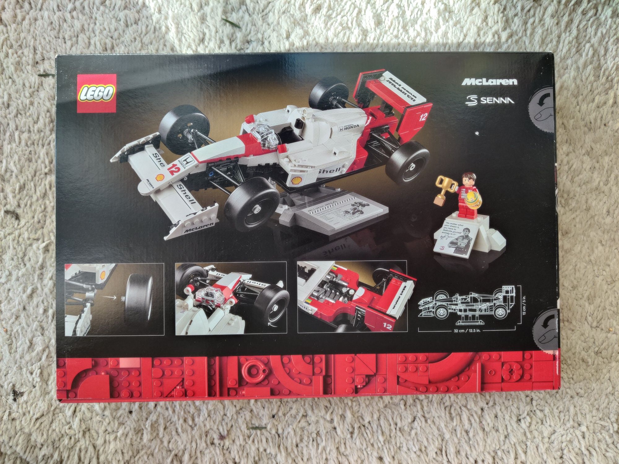 Lego Icons 10330 McLaren MP4/4 i Ayrton Senna