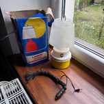 Lampa kempingowa/ namiotowa PRL