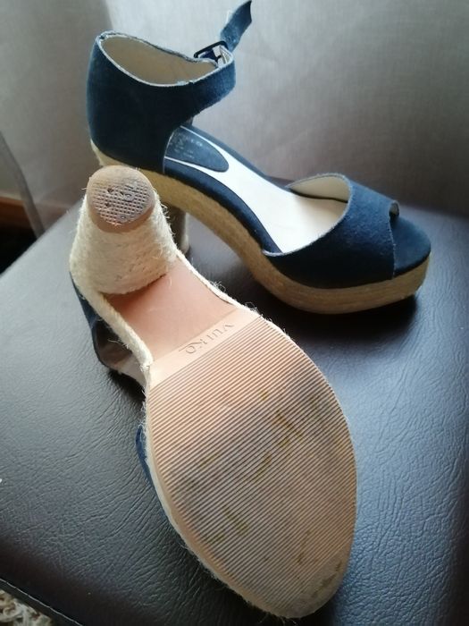 Sandália de tacão alto Springfield