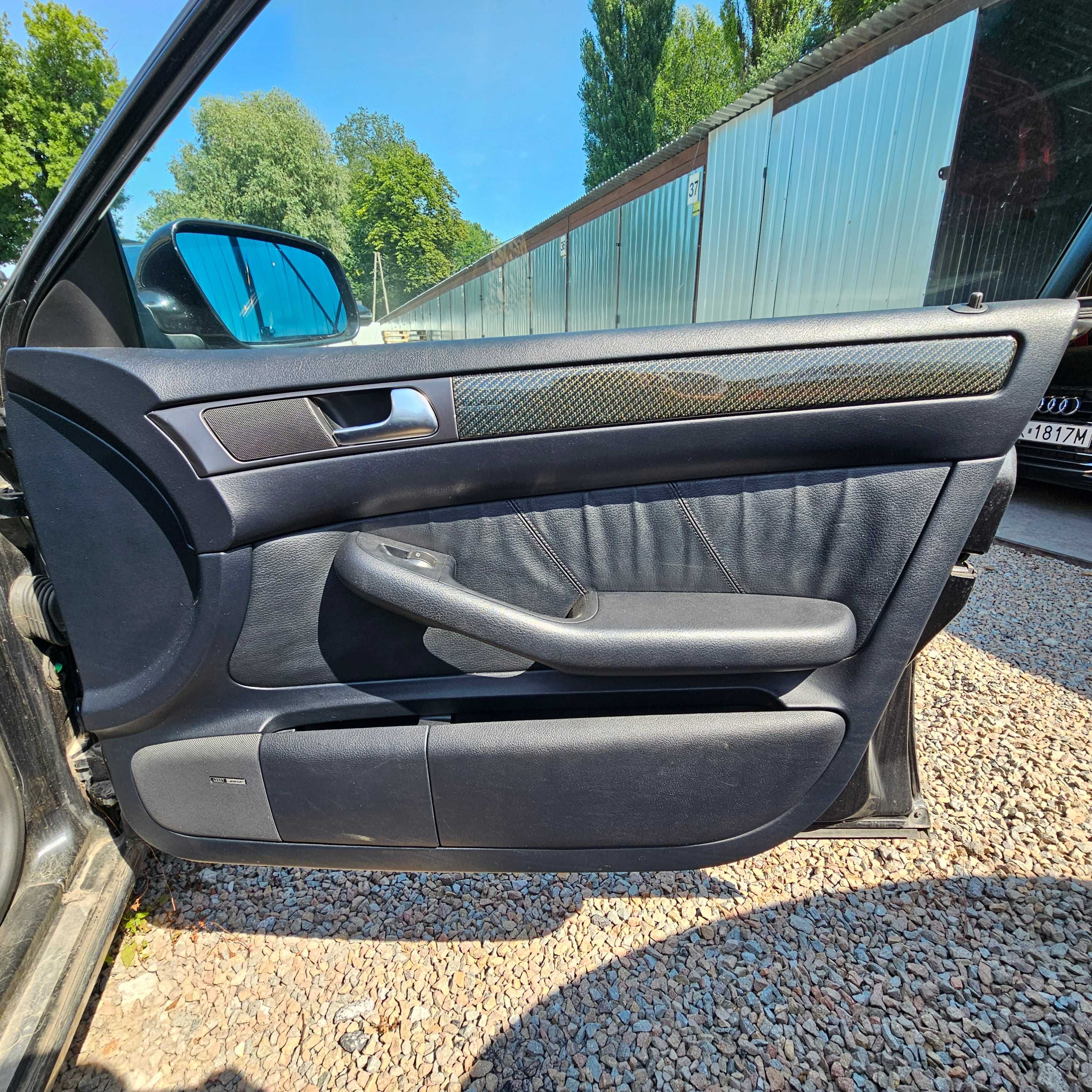 Fotele kanapa boczki podłokietnik Recaro podgrzewane Audi A6 C5 S6