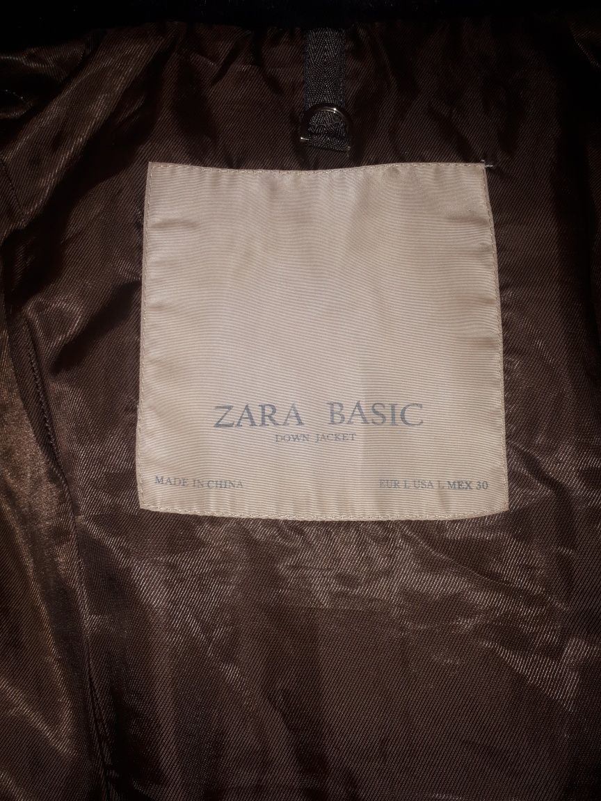Оригинальный пуховик Zara