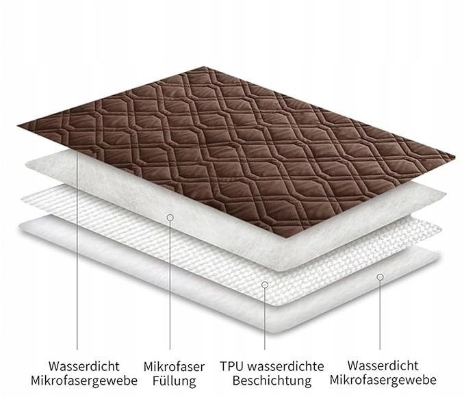 Водонепроникна ковдра для собак WIKEHOEX, міцний килимок, 203 x 208 см