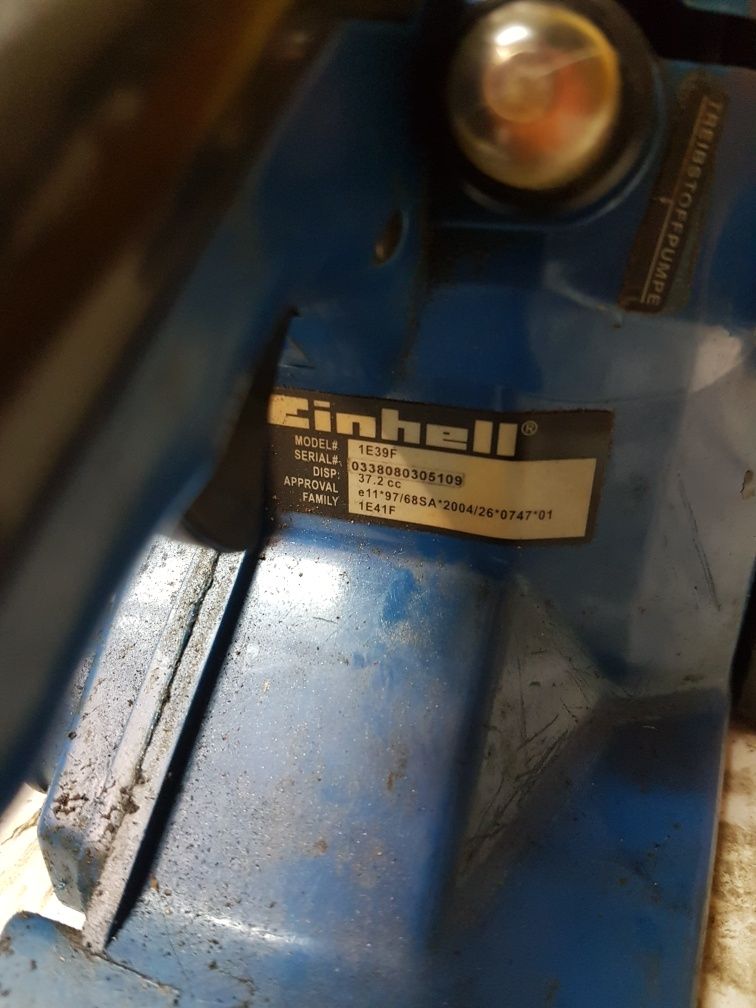 Piła spalinowa Einhell 1E39F  1.8 KM z Niemiec Nowa piła