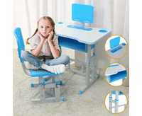 Дитяча парта зі стільчиком, дитячий регульований стіл для навчання