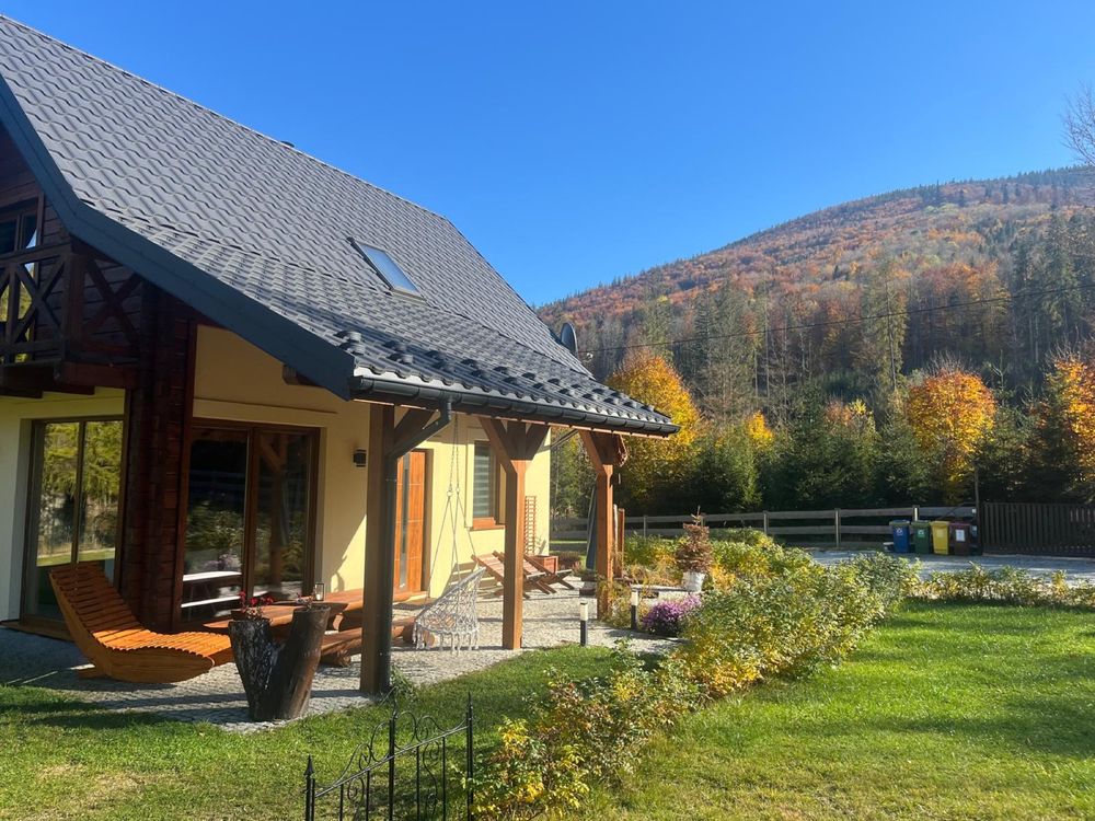 Domek w Dolinie Danielki góry natura las cisza sauna