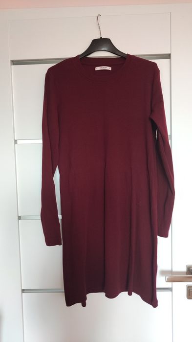 Sukienka bordowa