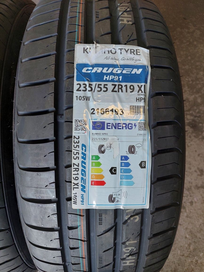 235/55r19 Kumho 2szt Nowe