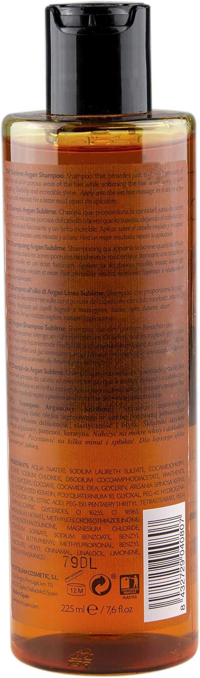 Jean Claude Olivier 225 ml, szampon do włosów z olejkiem arganowym