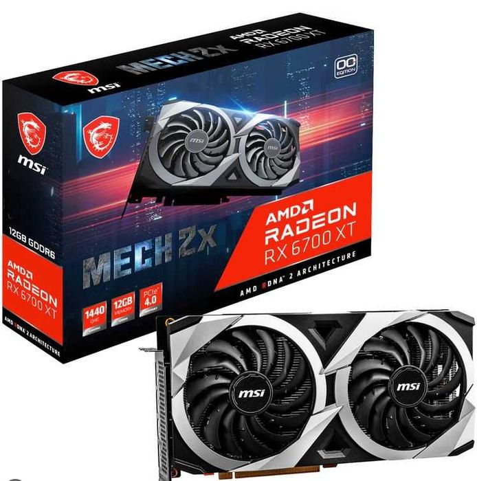 MSI Radeon RX 6700 XT MECH 2X OC 12GB GDDR6