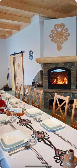 Domki nad jeziorem Czorsztyńskim, Domki w górach na zimę