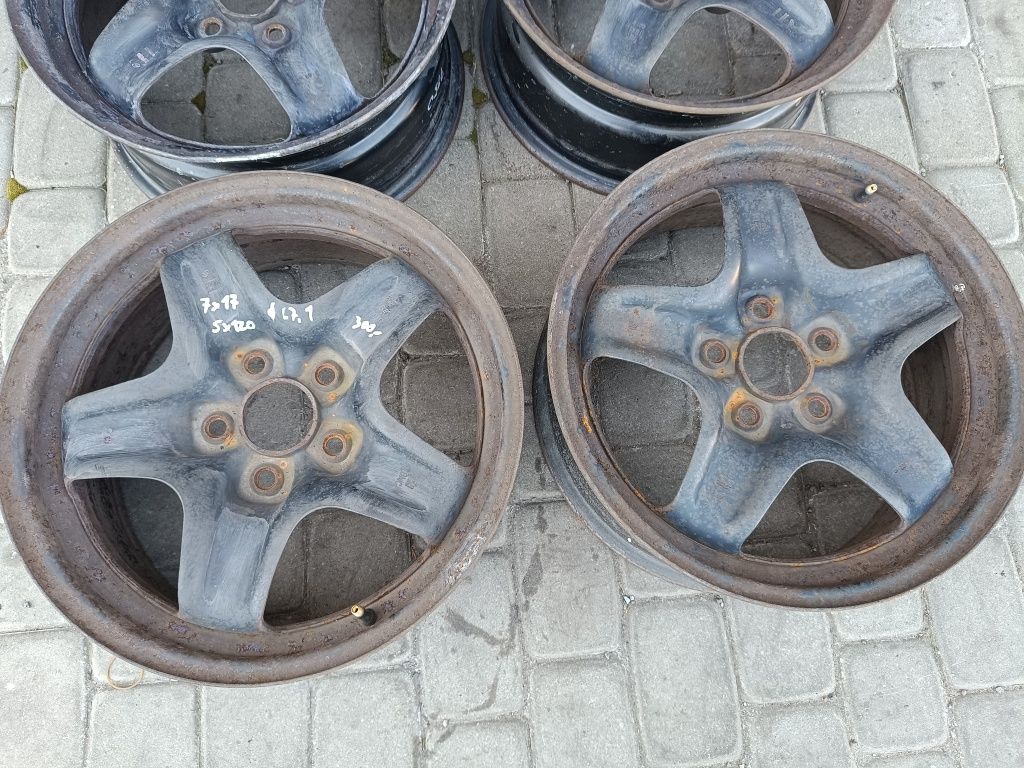 Felgi strukturalne 17 5x120 na szeroką stal bmw