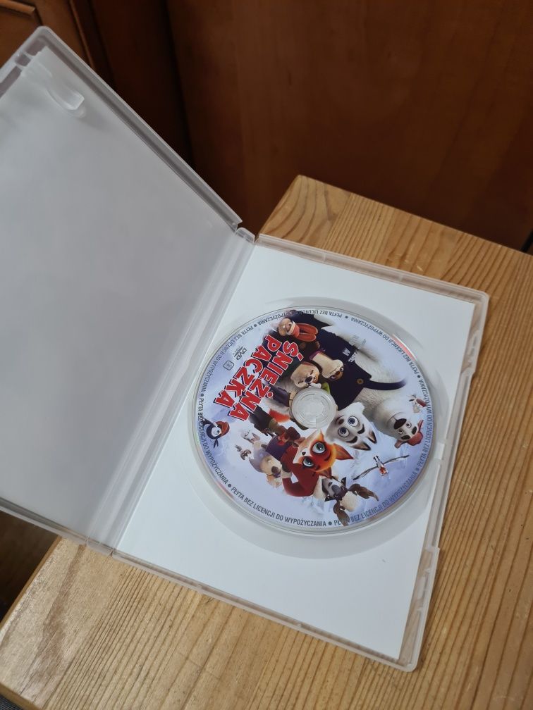 Śnieżna paczka płyta dvd bajka ~