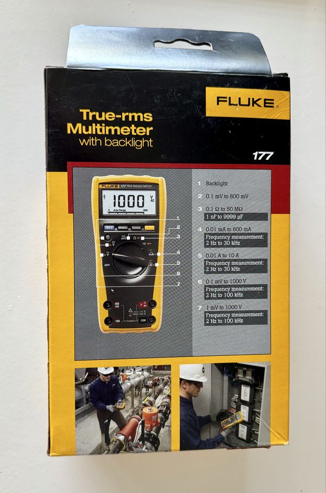 Multímetro Fluke 177, como novo