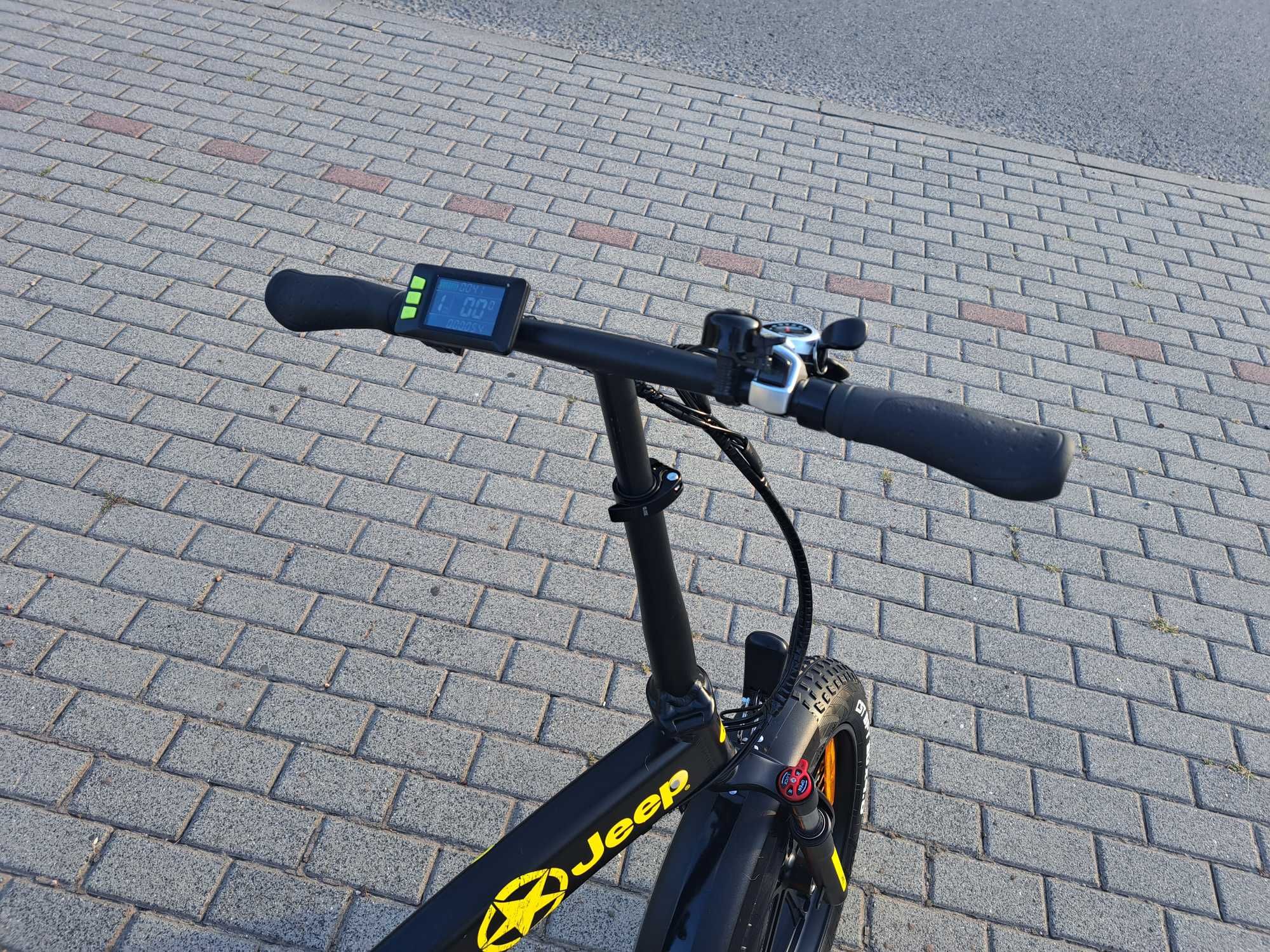 Rower elektryczny składany Jeep Fold FAT FR 7020 Wyprzedaż