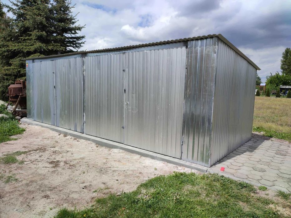 Garaż 3x5 blaszany Gratis transport i montaż