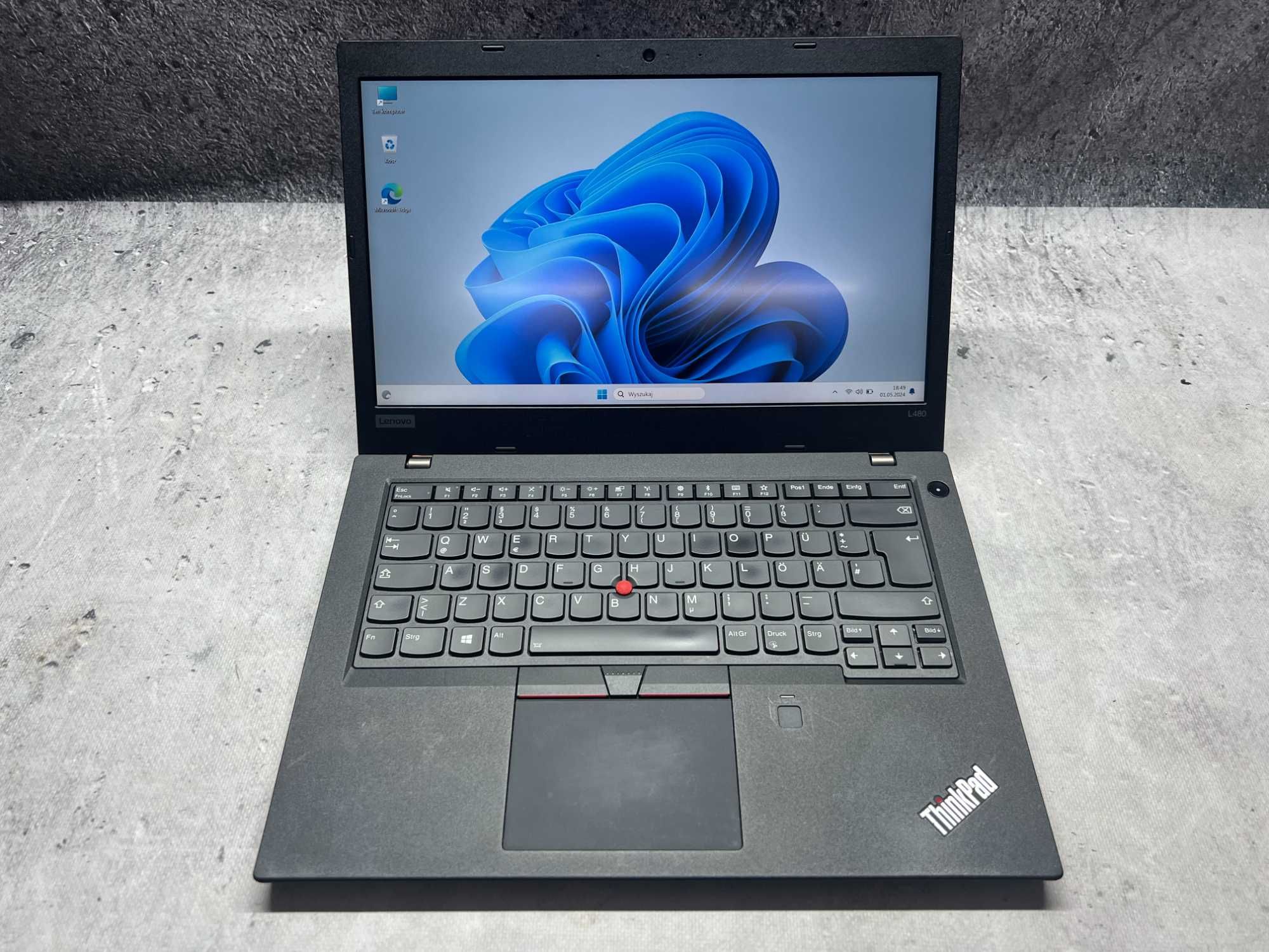 Lenovo ThinkPad L480 / INTEL i5-8250u/ 16GB DDR4/ 1TB SSD/ 14” FULLHD