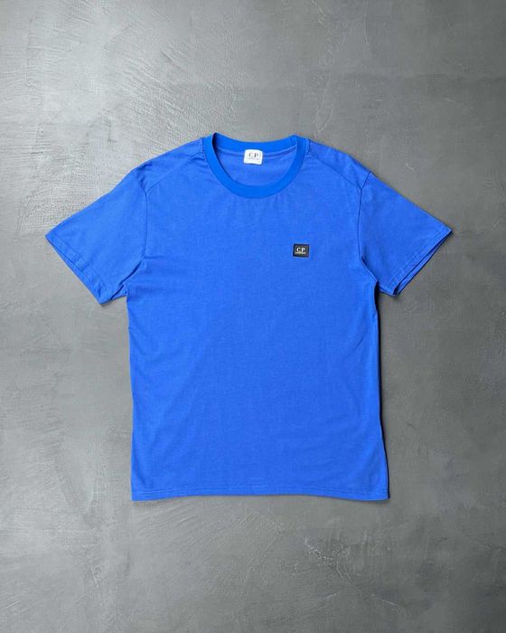 Футболка C.P. COMPANY Jersey Small Label T-shirt Blue