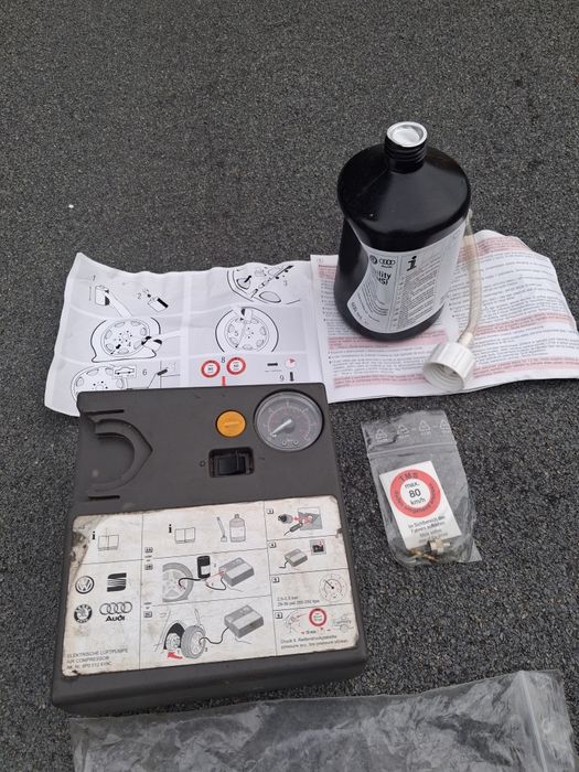 Zestaw naprawczy koła vw touran sharan