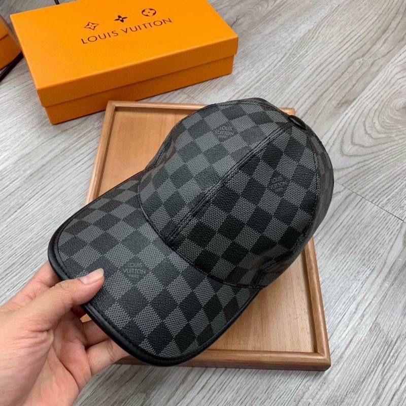 Czapka LV Louis Vuitton czarna