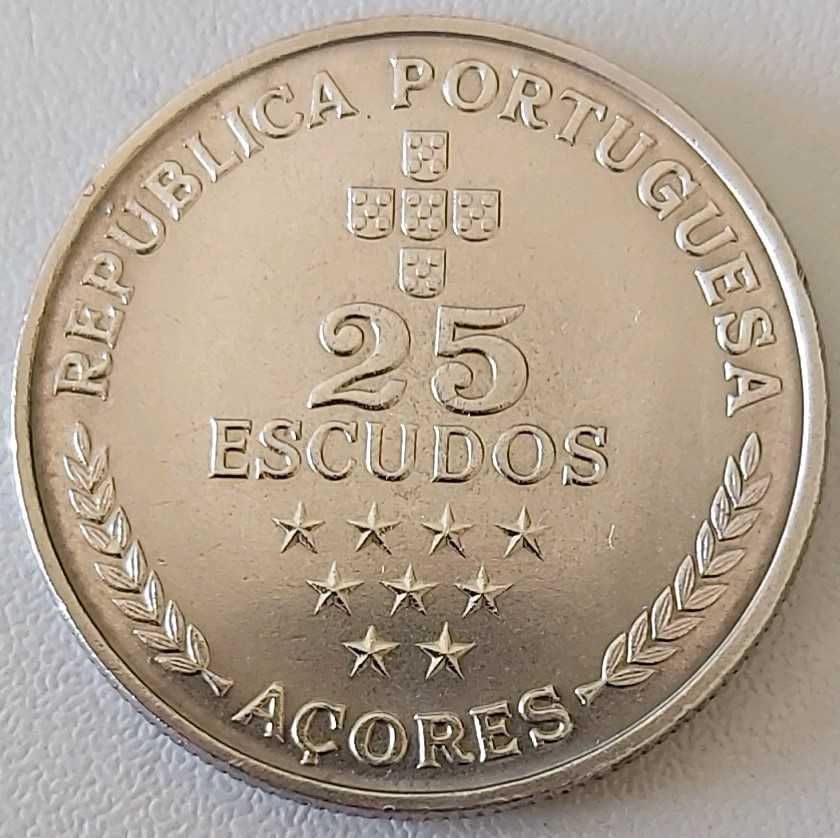 25$00 de 1980 Republica Portuguesa, Região Autónoma Açores