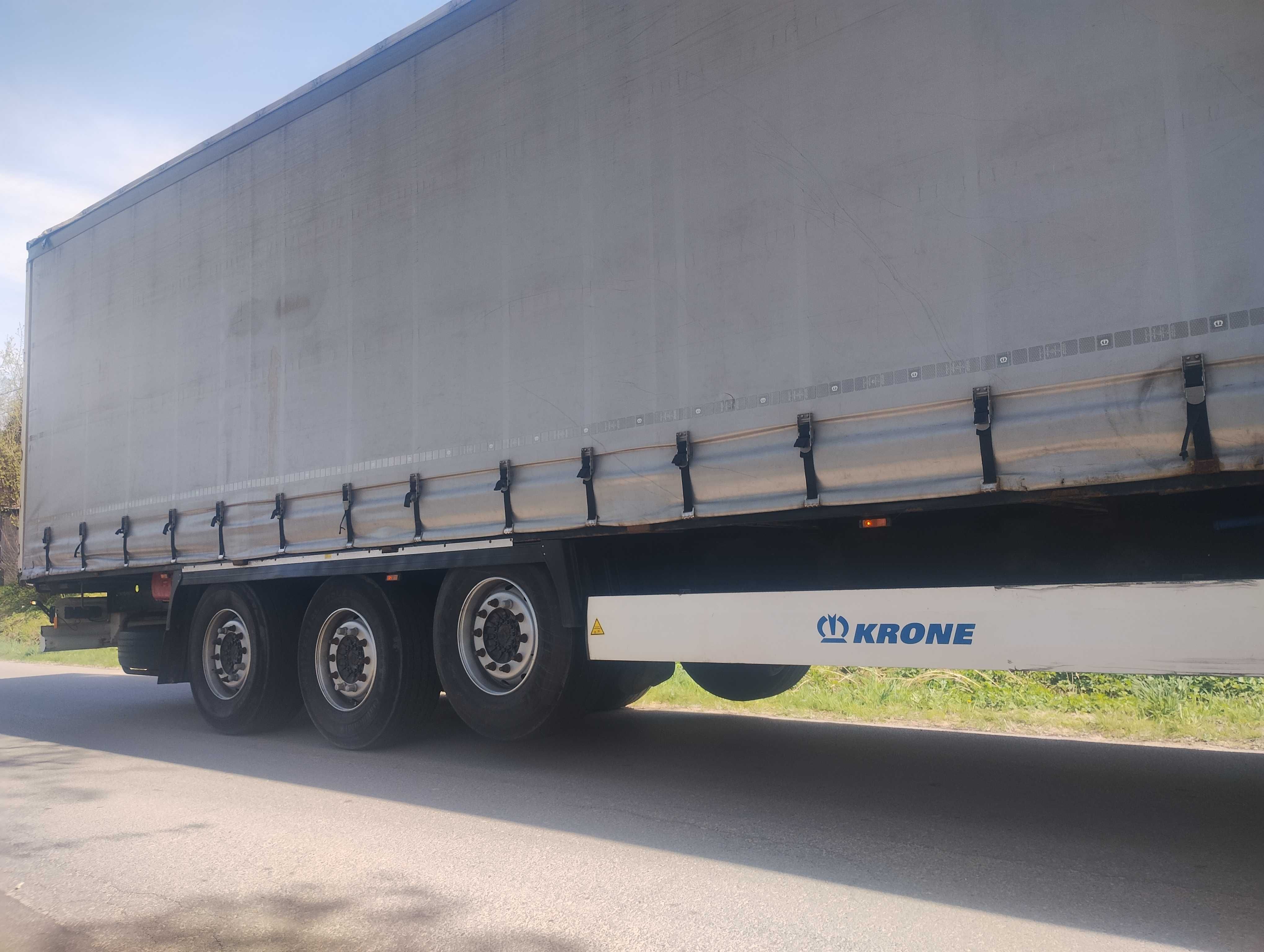 Krone standard 2016r, podnoszona oś.