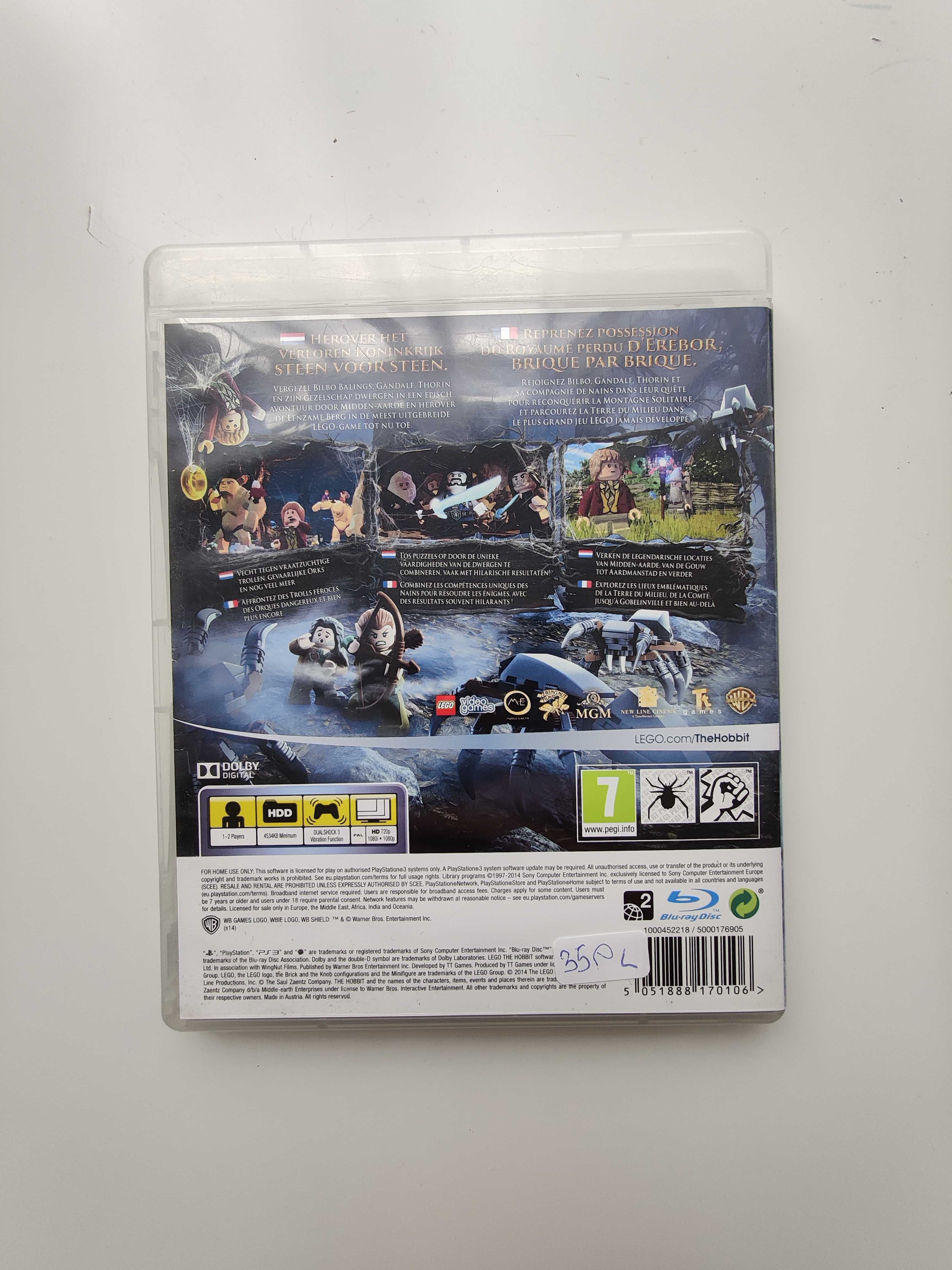 Gra Ps3 / Ps 3 - Lego hobbit dla dzieci ( PL )