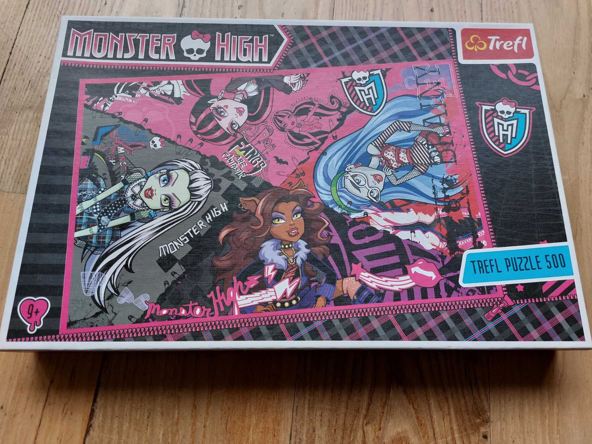 Trefl Puzzle 500el. Monster High Dziewczyny 37179