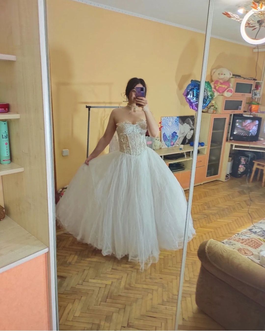 Платье Свадебное Весільна Сукня Розмір С-Л