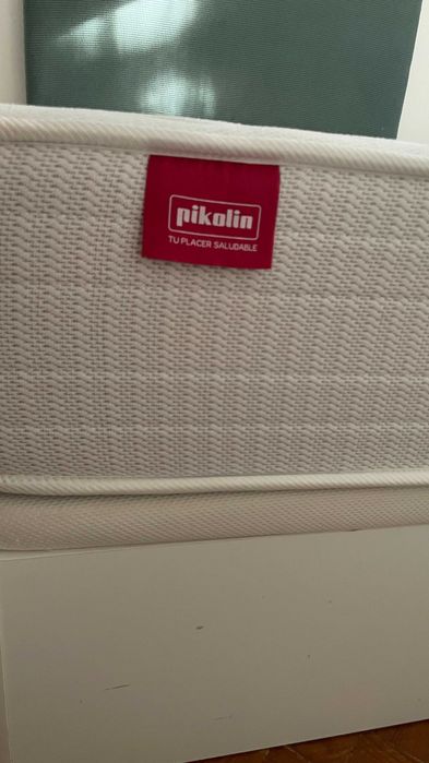 Cama Sommier + Colchão Pikolin 140x190xm